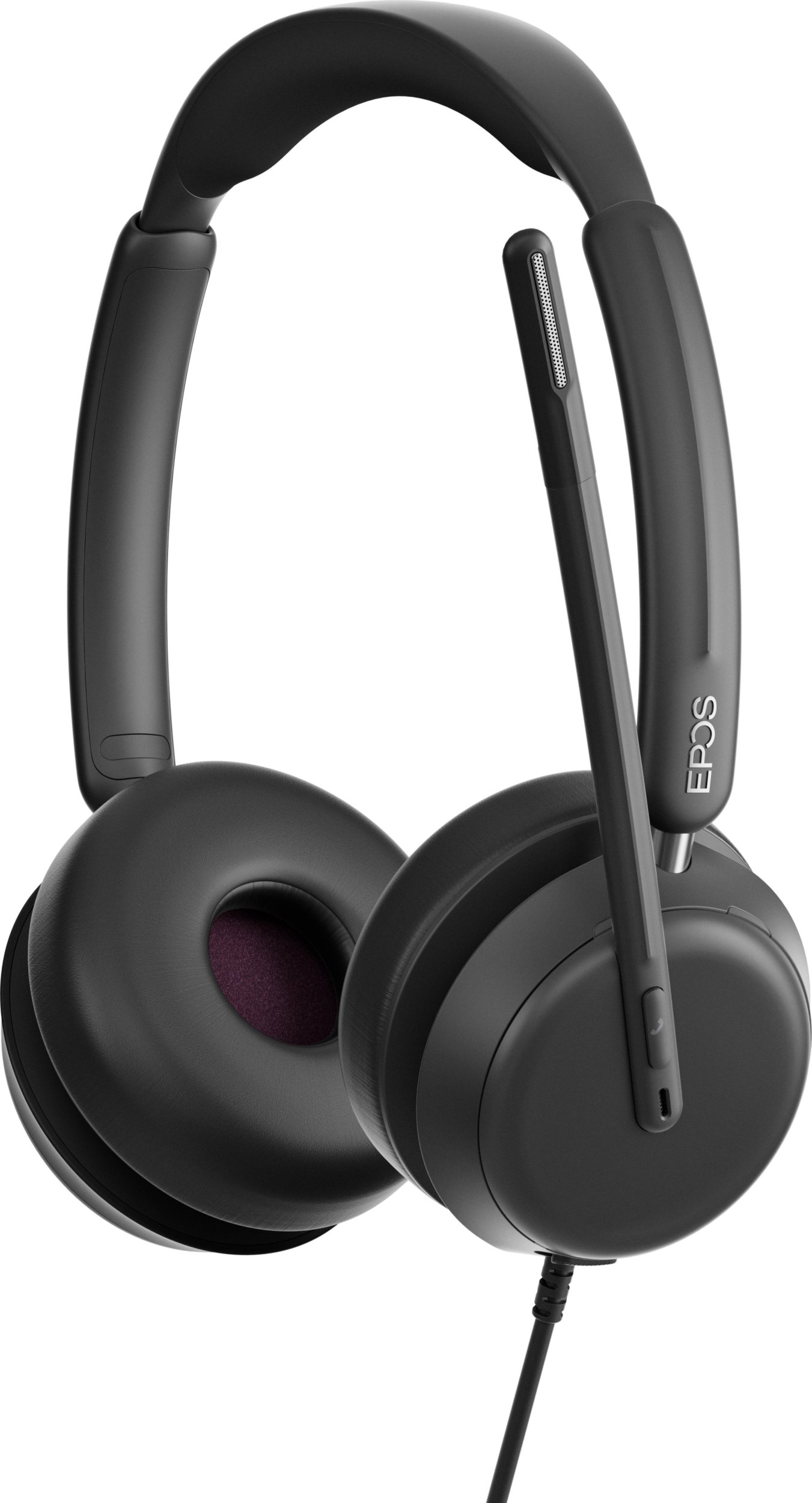 Kufje me kabllo EPOS IMPACT 860, stereo, mikrofon me anulim zhurme, të zeza