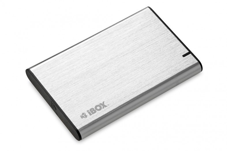 Enkllozhë për disk 2.5" IBOX HD-05, SATA 6Gb/s, USB 3.1, gri