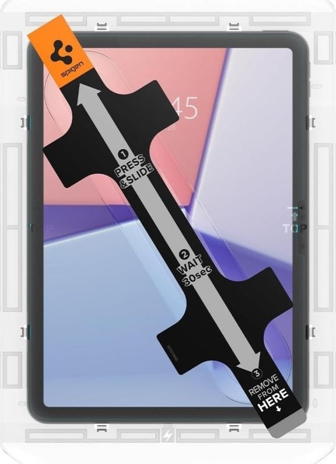 Xham mbrojtës Spigen GlasTR EZ Fit për iPad Air 11" M2 2024, 9H, transparnet