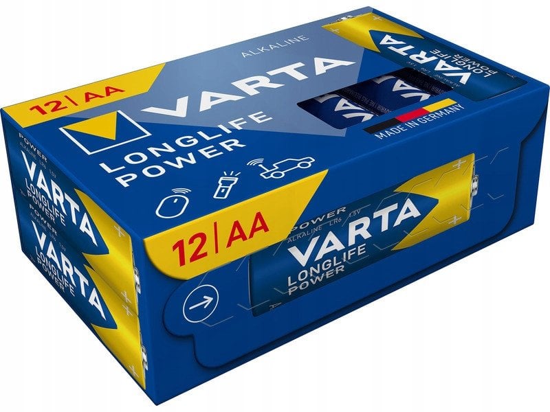AA батерии Varta Longlife, алкални, еднократни