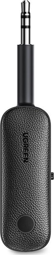 Adapter Bluetooth UGREEN 2 në 1, transmetues dhe marrës, Bluetooth 5.0, për AUX makine, i zi