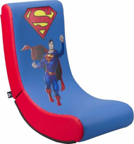 Karrige gaming Subsonic Superman Rock'n Seat Junior, ergonomike, për fëmijë, blu e kuqe