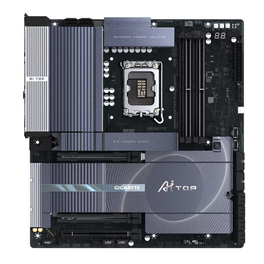 Pllakë amë Gigabyte Z890 AI TOP, DDR5, PCIe 5.0, e zezë