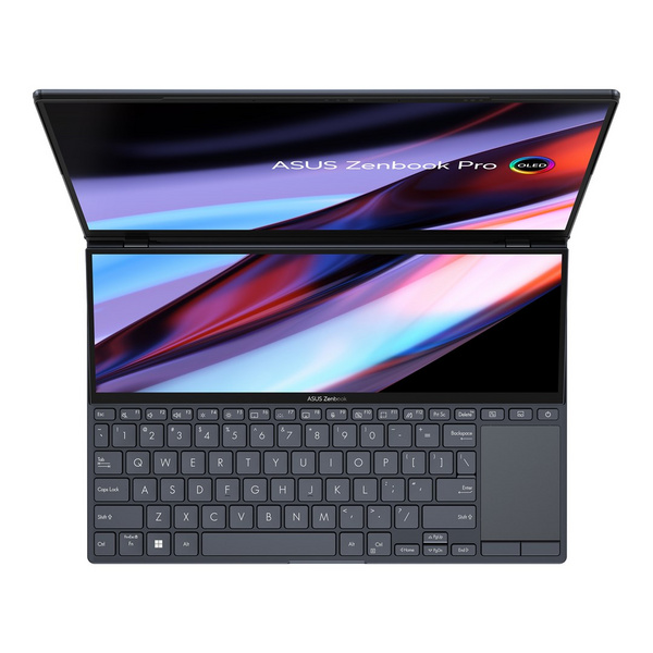 Laptop ASUS ZenBook Pro 14 Duo OLED UX8402ZE-M3141X, 14.5", Intel Core i9, 32GB RAM, 1TB SSD, Intel Iris Xe Graphics, i zi
