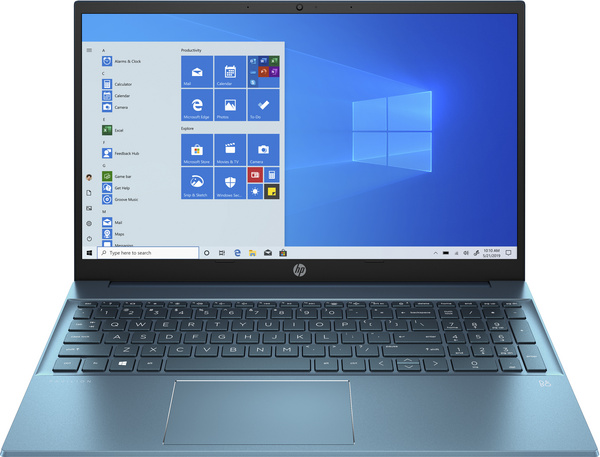 Laptop HP Pavilion 15-eh1144nw, 15.6", AMD Ryzen 7, 8GB RAM, 512GB SSD, AMD Radeon Graphics, i gjelbërt