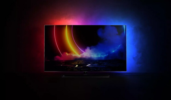 Televizor Philips 55OLED856, 55" (139cm), 4K UHD, gri