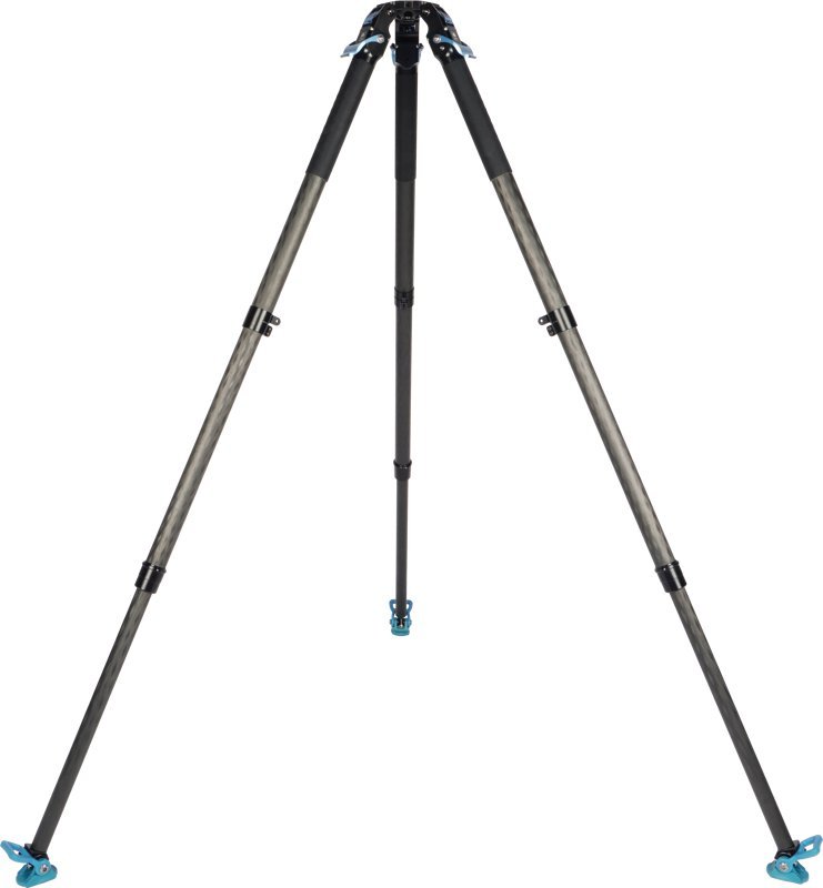 Tripod video Sirui SVT75 Lite Metal, 25kg, alumini dhe fibrë karboni, i zi blu