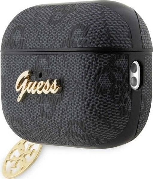 Заштитна кутија Guess GUAP2G4GSMK за AirPods Pro 2, колекција 4G Charm, црна