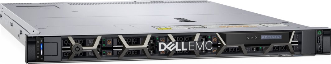 Server Dell PowerEdge R650xs 480 GB Rack (1U), Intel® Xeon Silver 4310, 32GB DDR4-SDRAM, 1100 W