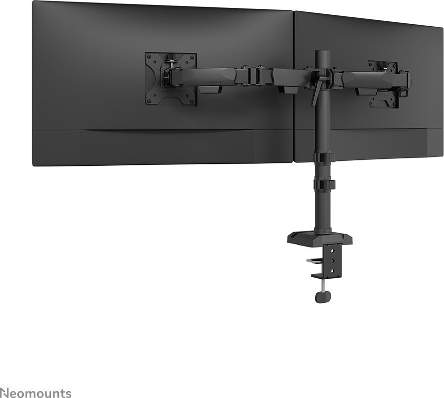 Krah monitori Neomounts DS60-600BL2, për 2 monitorë 10-32", i zi