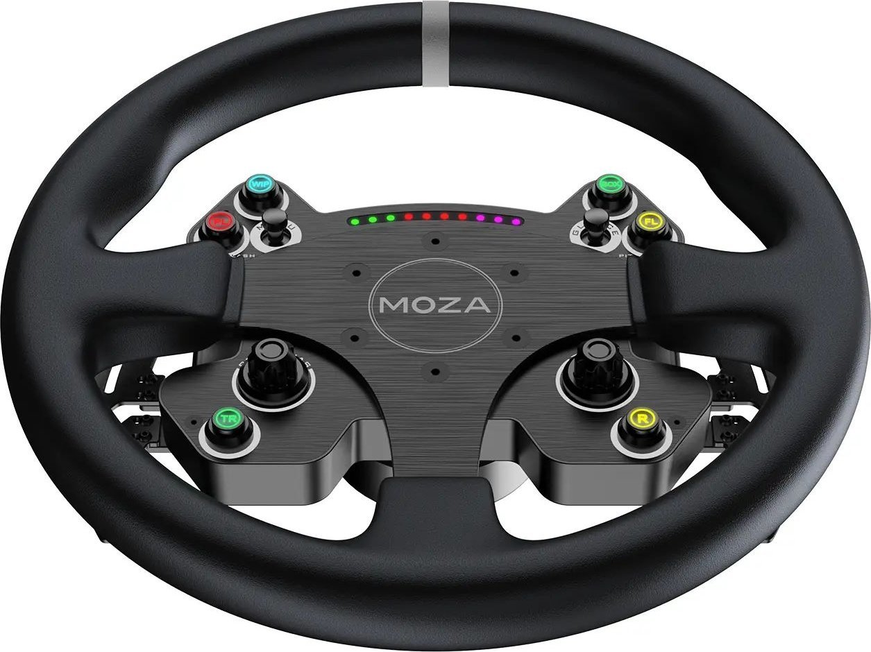 Tрива MOZA Racing CS V2P RS057, 33 cm, RGB, црна