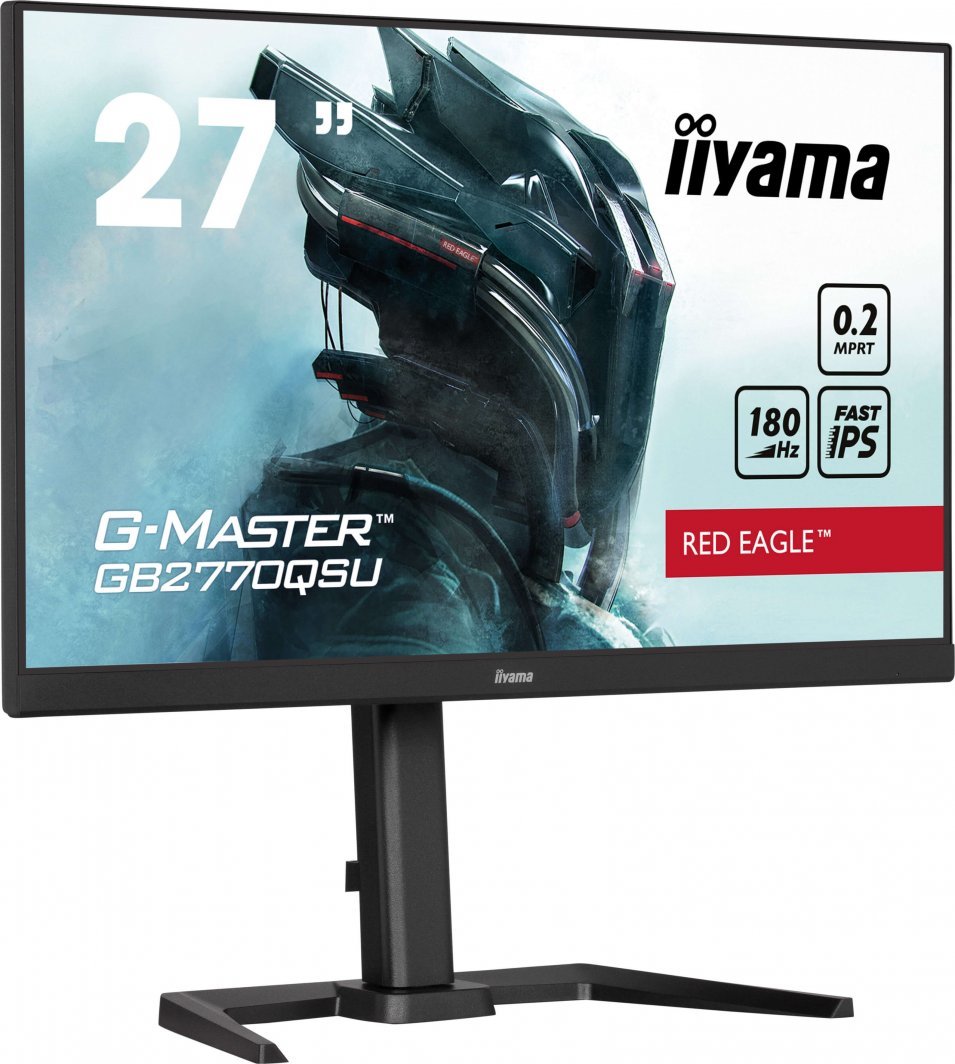 Monitor gaming Iiyama G-Master GB2770QSU-B6, 27", WQHD 2560x1440, 180Hz, i zi