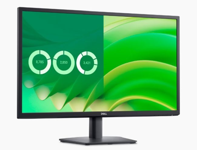 Monitor DELL E2725H, 27", FHD, i hirtë