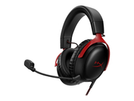 Kufje HyperX Cloud III – USB, 3.5mm, të zeza/kuqe