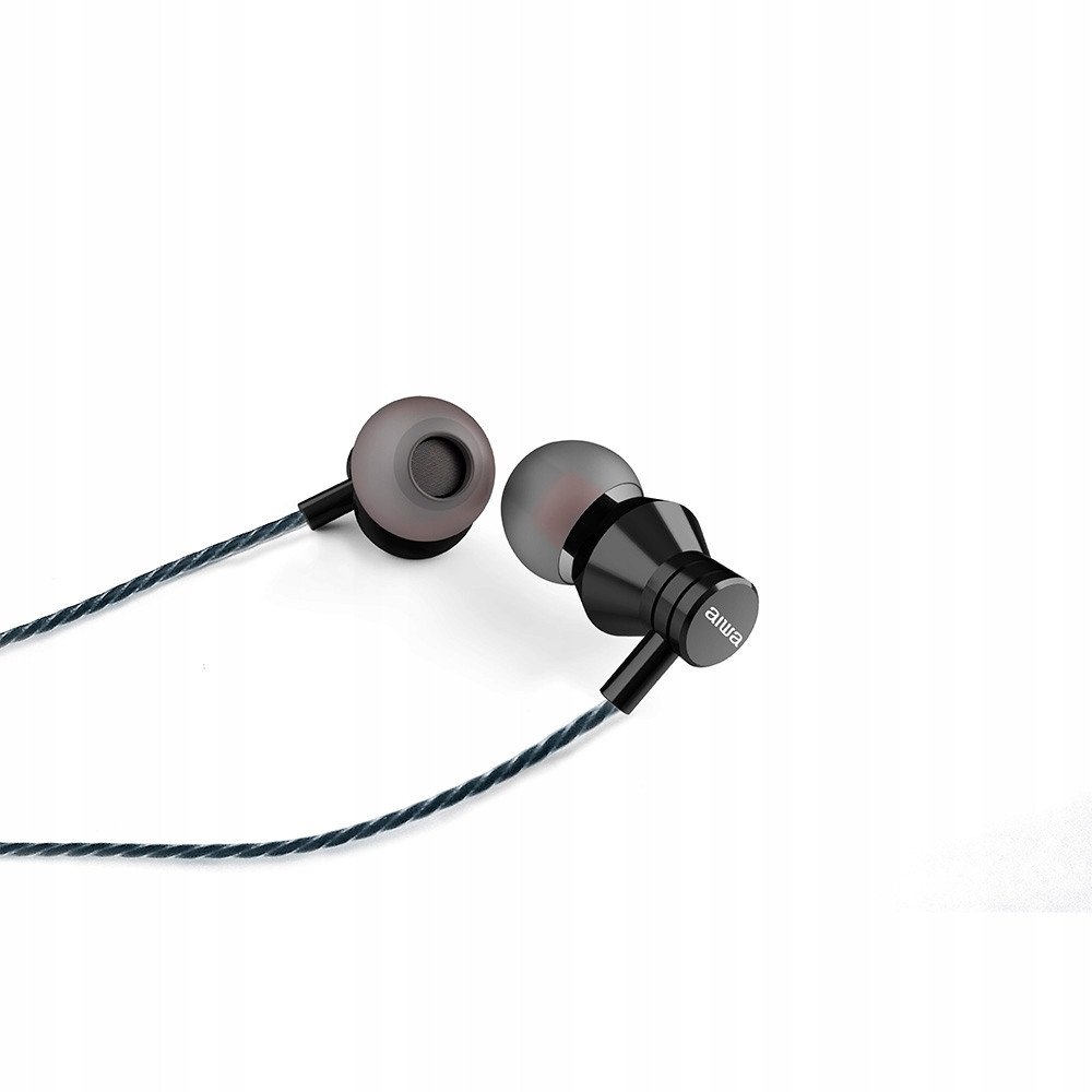 Kufje në vesh AIWA ESTM-50USB-C, me mikrofon, USB-C, të zeza