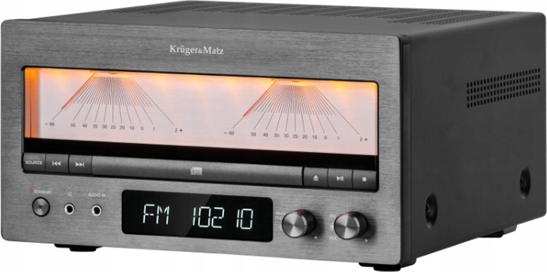 Amplifikator HiFi Kruger&amp;Matz KM1995-A, Class A, 45 W, me Bluetooth