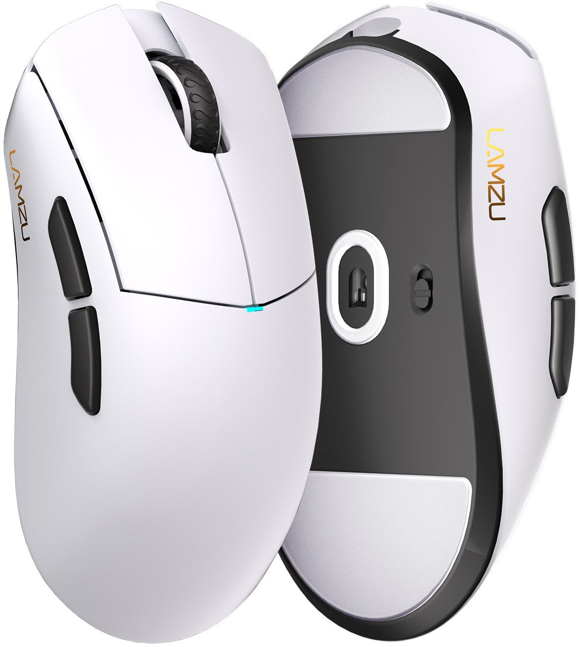 Mi wireless gaming Lamzu Paro Aurora, sensor preciz, i bardhë