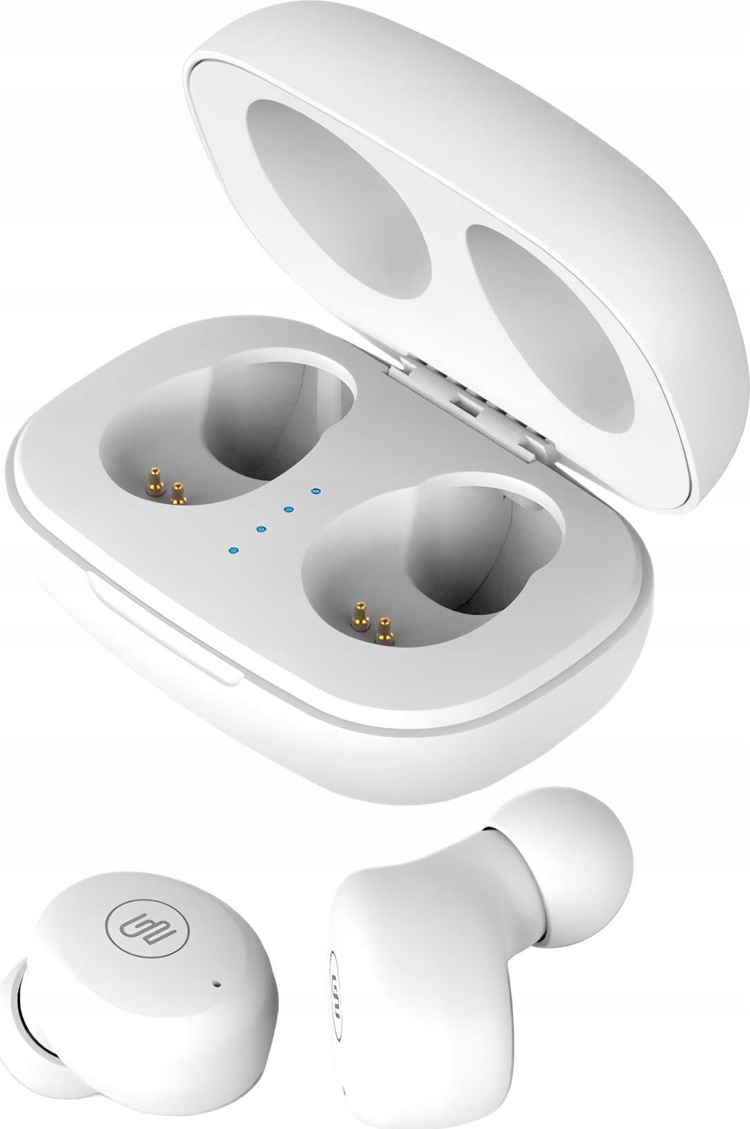 Kufje wireless GoGEN TWS CREW Evo 2, Bluetooth 5.3, IPX4, të bardha