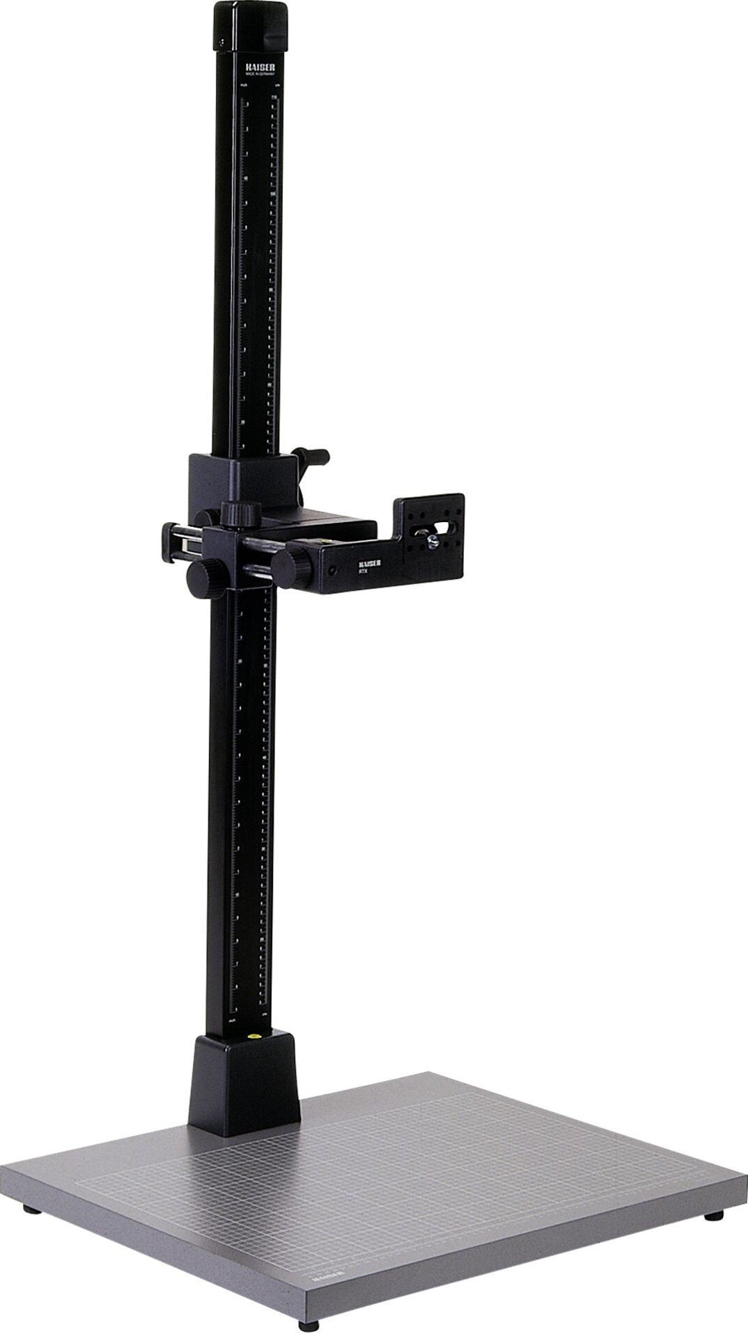 Stativ kopjimi Kaiser RSX, kolonë 50 cm, bazament 20x24, i zi