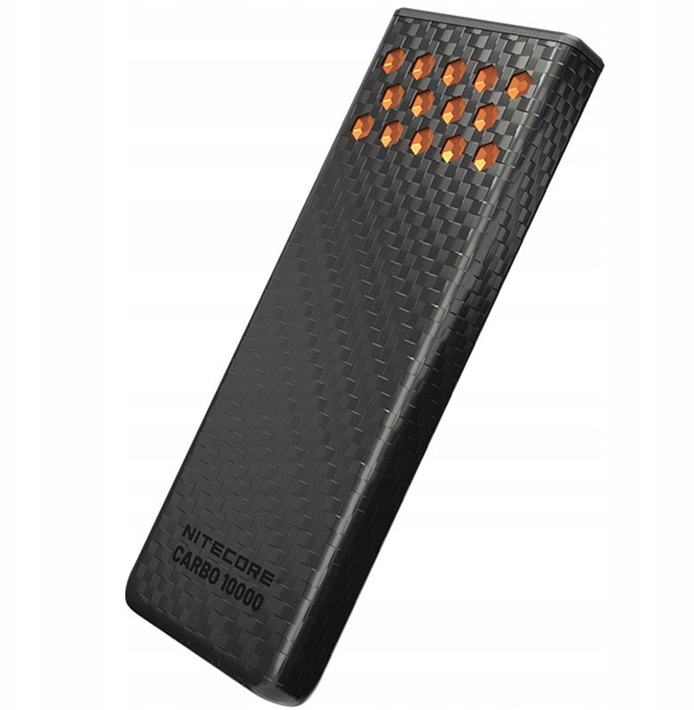 Powerbank Nitecore CARBO10000 Gen2, 10000mAh, portokalli