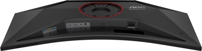 Monitor harkuar gaming AOC CU34G4Z, 34", WQHD 3440 x 1440, 240Hz, i zi e kuqe