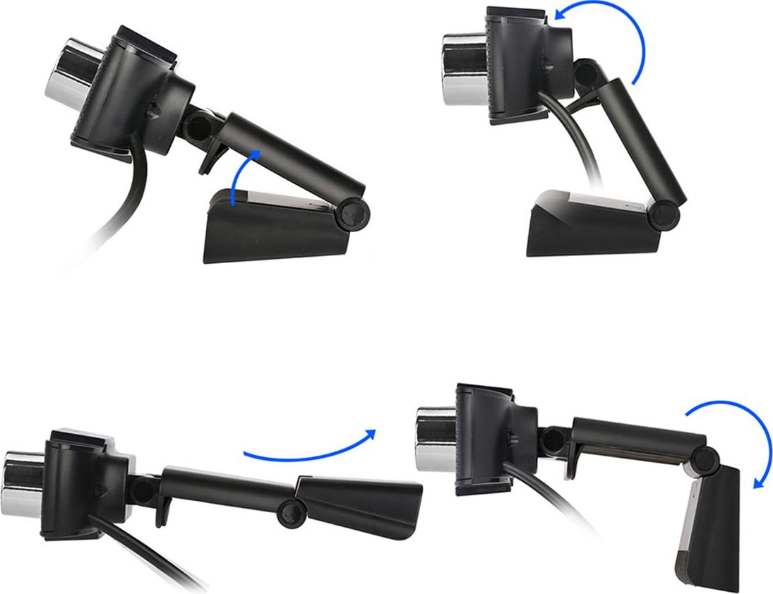 Kamerë web Platinet PCWC480, 480p, mikrofon i integruar, e zezë