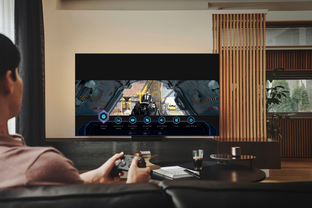 Televizor Samsung QE55QN90BATXXH, 55", Neo QLED, 4K, Smart, Tizen