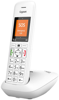 Telefon analog Gigaset E390 - pa makinë të përgjigjes, i bardhë