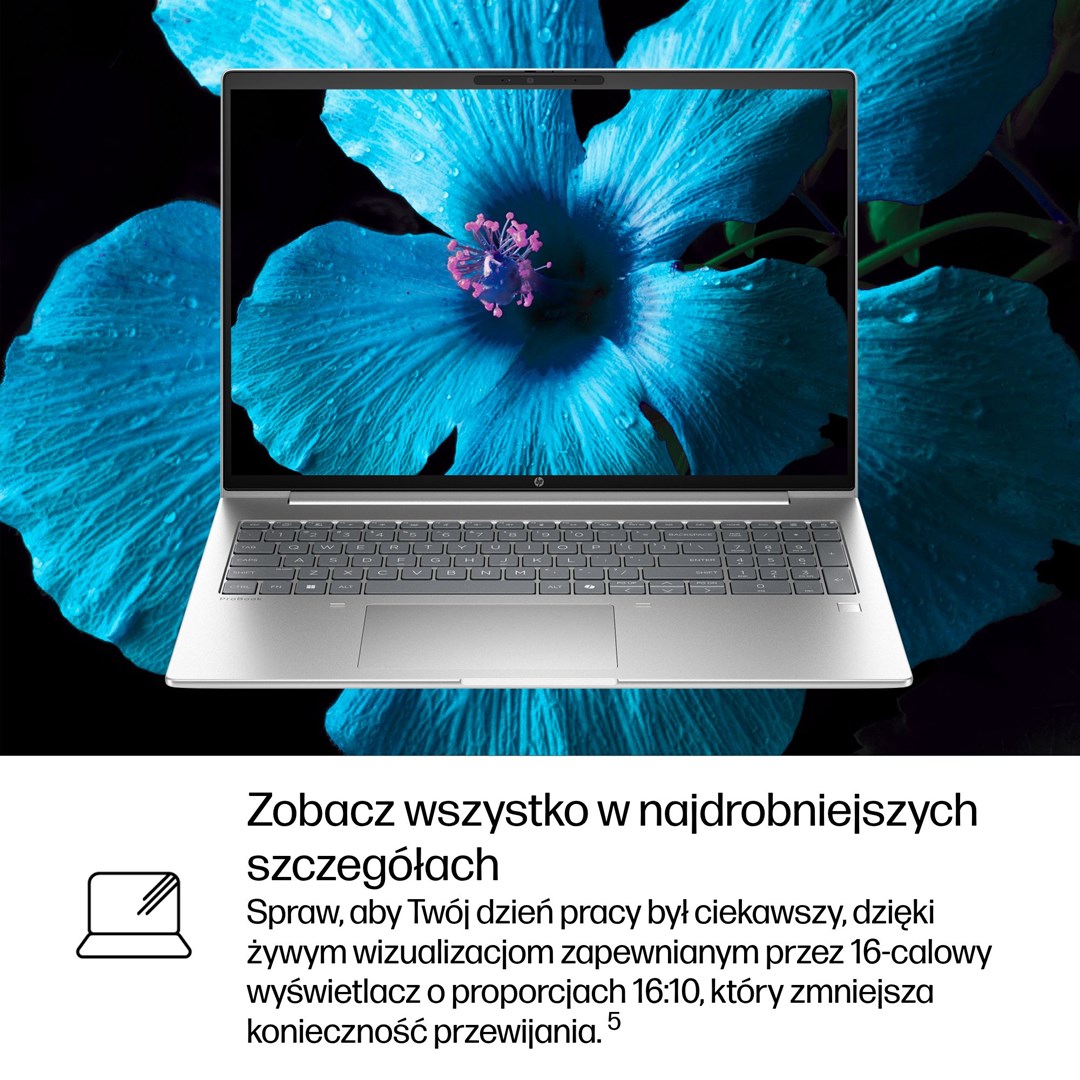 Laptop HP ProBook 4 G1i, 16", Intel Core Ultra 5, 24GB RAM, 512GB SSD, argjendtë