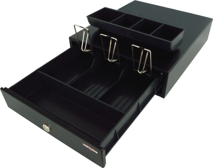 Sirtari i parave të gatshme Virtuos EK-300C - me kabllo, lidhës 3/4, 9-24V, i zi