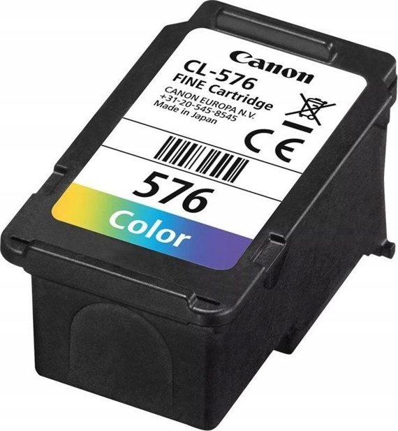 Patronë boje Canon CL-576 Tri Colour, origjinale, me ngjyra