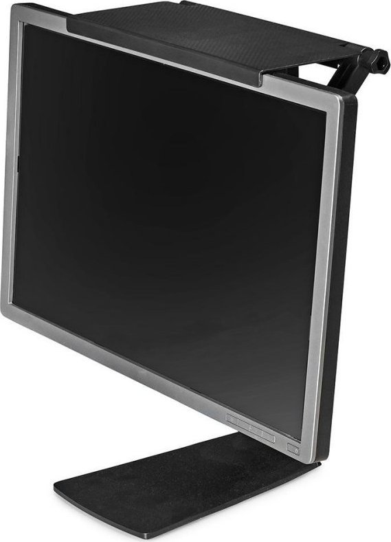 Rafte monitori Nedis Screen Top Shelf, kapacitet 6kg, plastik, i zi