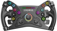 Тимон за игри MOZA Racing KS Formula RS047, јаглеродни влакна, со програмбилни копчиња, црн