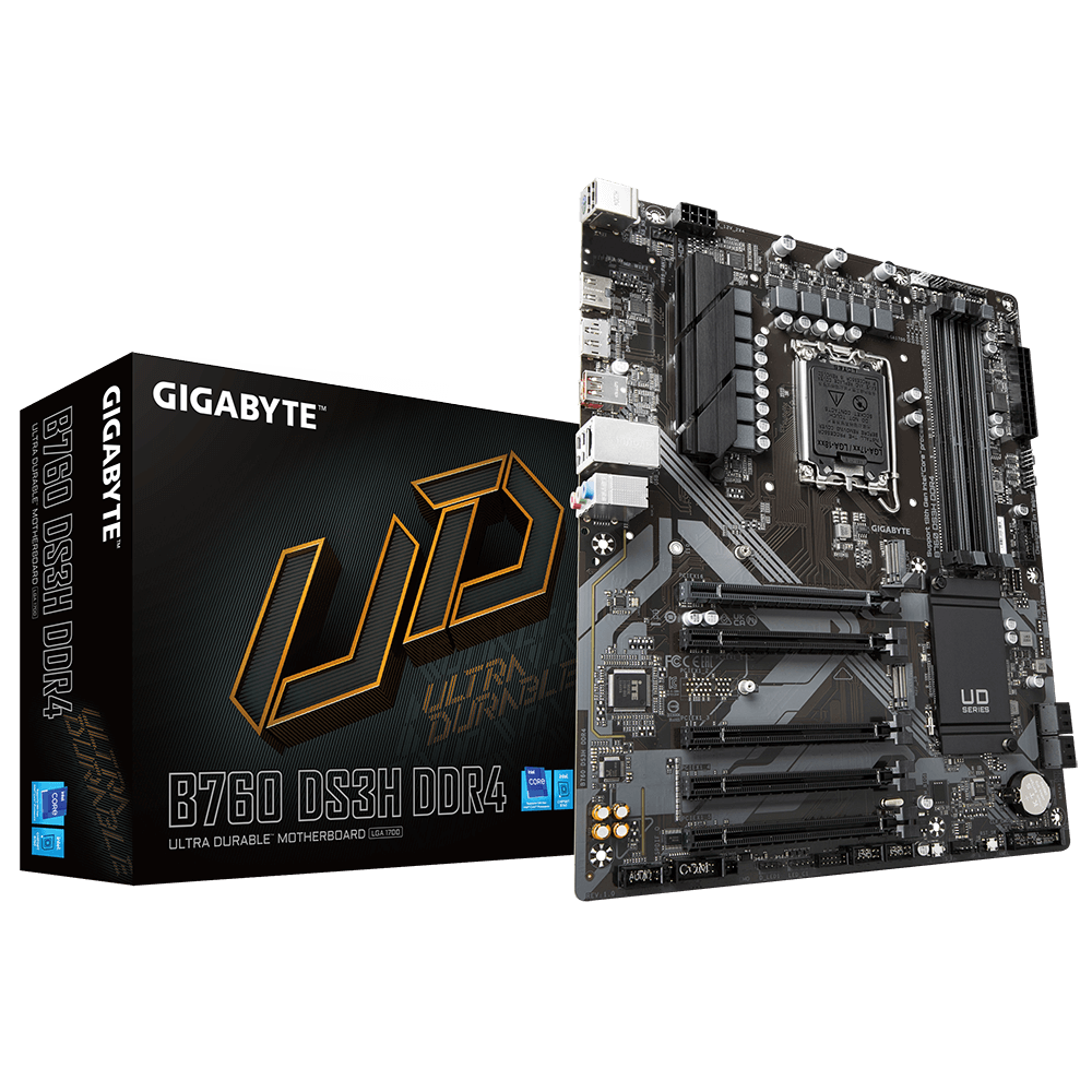 Motherboard Gigabyte B760 DS3H, DDR4, Intel 12th 13th Gen