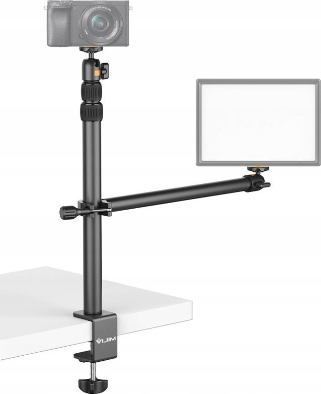 Tripod tavoline Ulanzi LS02 Metal, krah i artikuluar, 105 cm, i zi