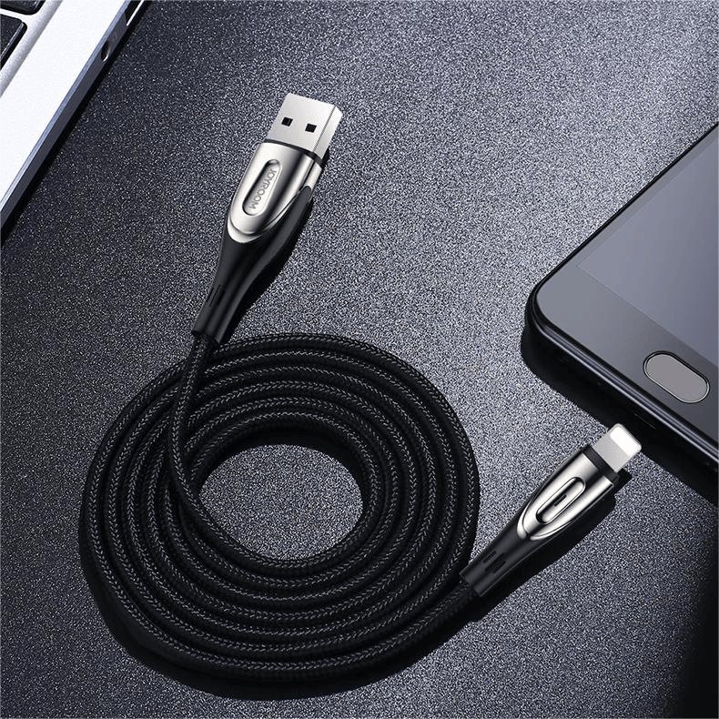 Kabllo karikimi Joyroom S-M411, USB-A në Lightning, 3m, e zezë