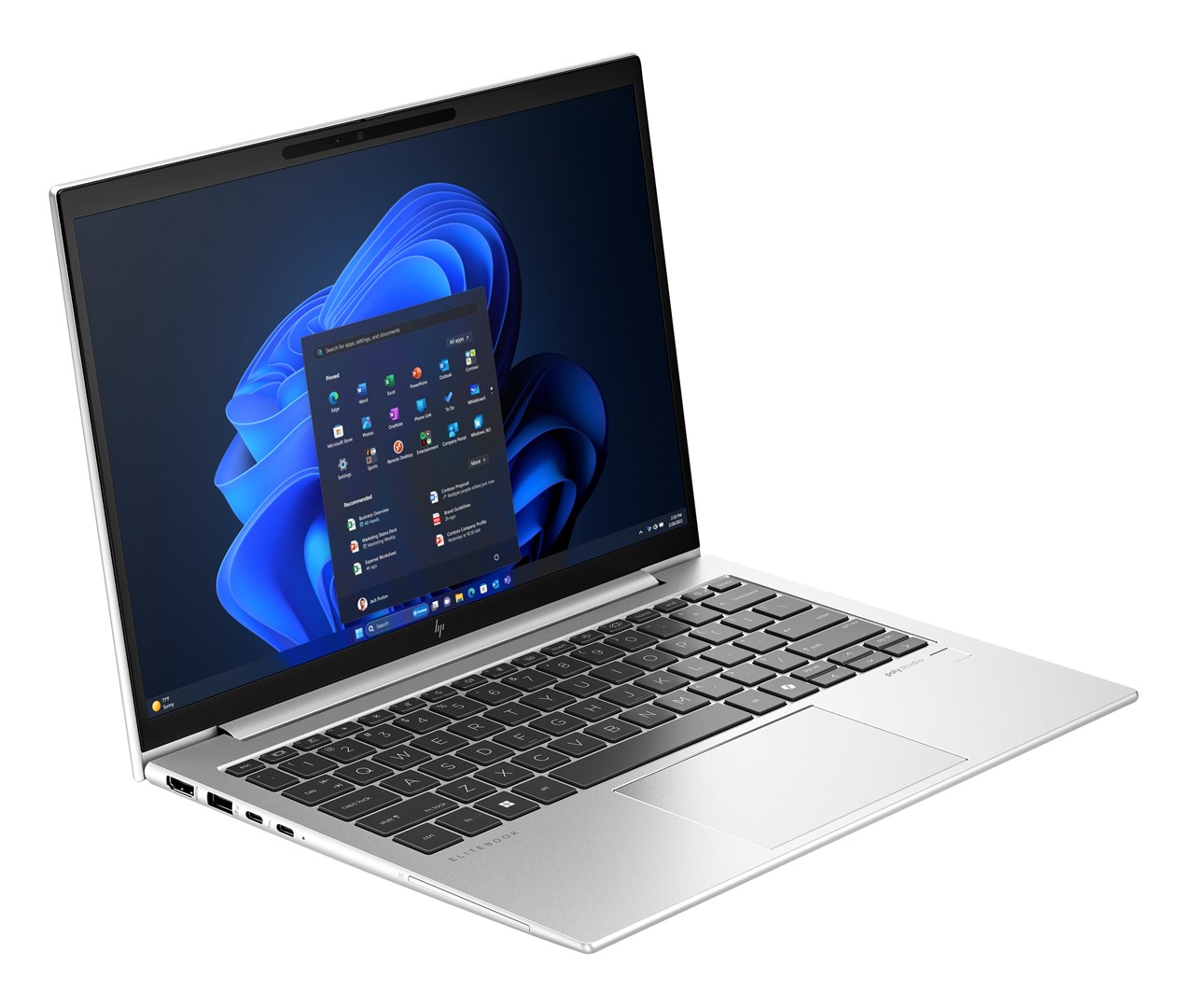 Laptop HP Elite x360 830 G11, 13.3" WUXGA Touch, Intel Core Ultra 5, 16GB RAM, argjendtë