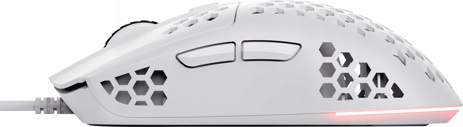 Maus gaming Trust GXT 928 Helox, USB, optik, i bardhë