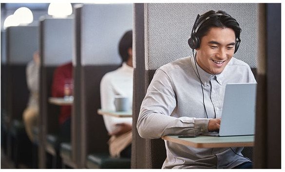 Kufje me kabllo Jabra Evolve2 30 SE, USB Type C, USB Type A, të zeza