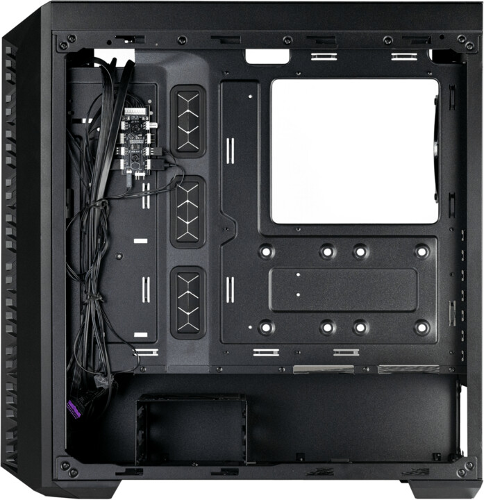 Kasë kompjuteri Cooler Master MasterBox 520 Mesh, anë transparente, e zezë
