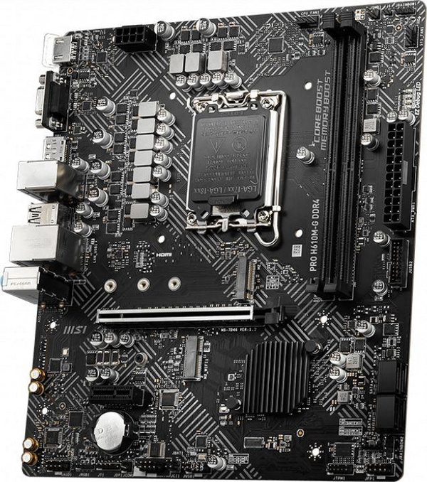Pllakë amë MSI PRO H610M-G