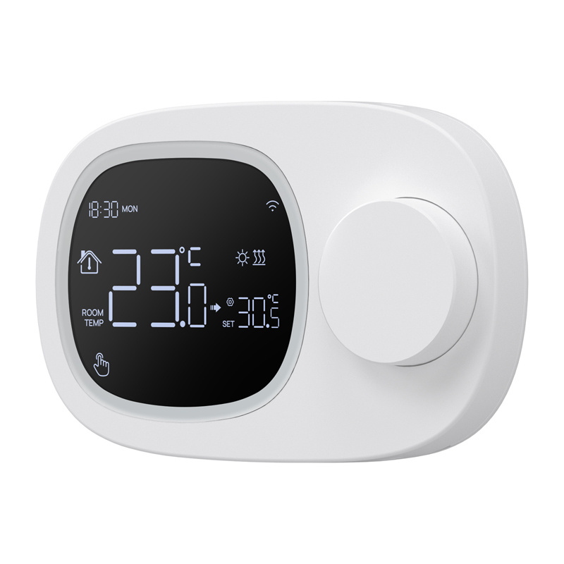 Termostat smart Avatto WT598-1T1, WiFi, ekran digjital, i bardhë