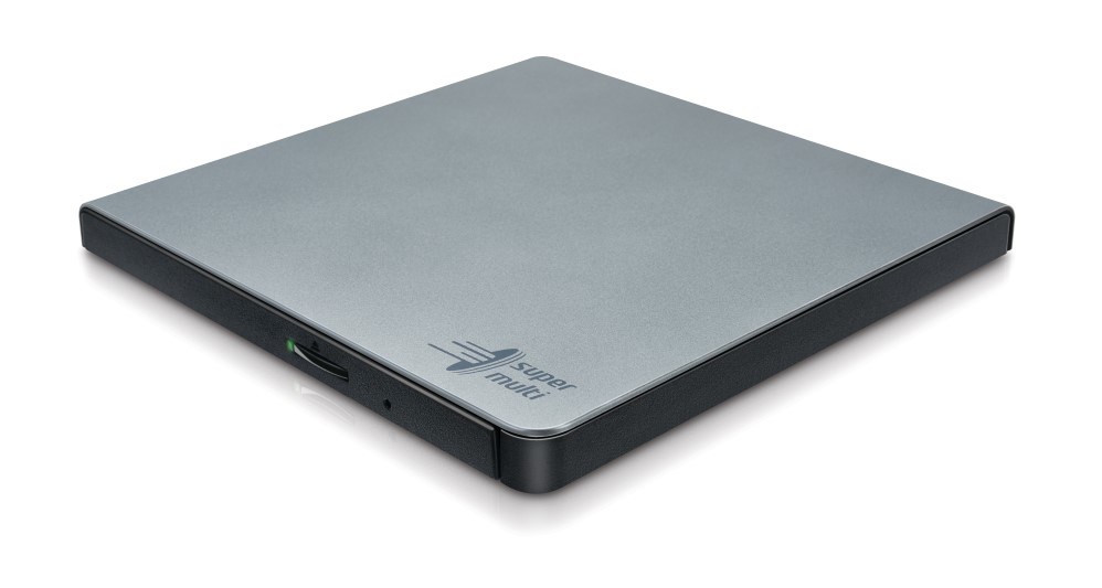 DVD shkrim/lexim Hitachi-LG Slim Portable, USB 2.0, i argjendtë