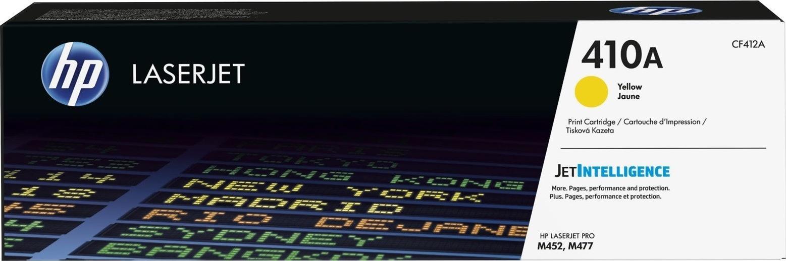 Toner HP 410A CF412A, ngjyrë e verdhë, origjinal