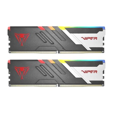 Memorie PATRIOT Viper Venom RGB, 64GB, DDR5-6000, CL30, e zezë