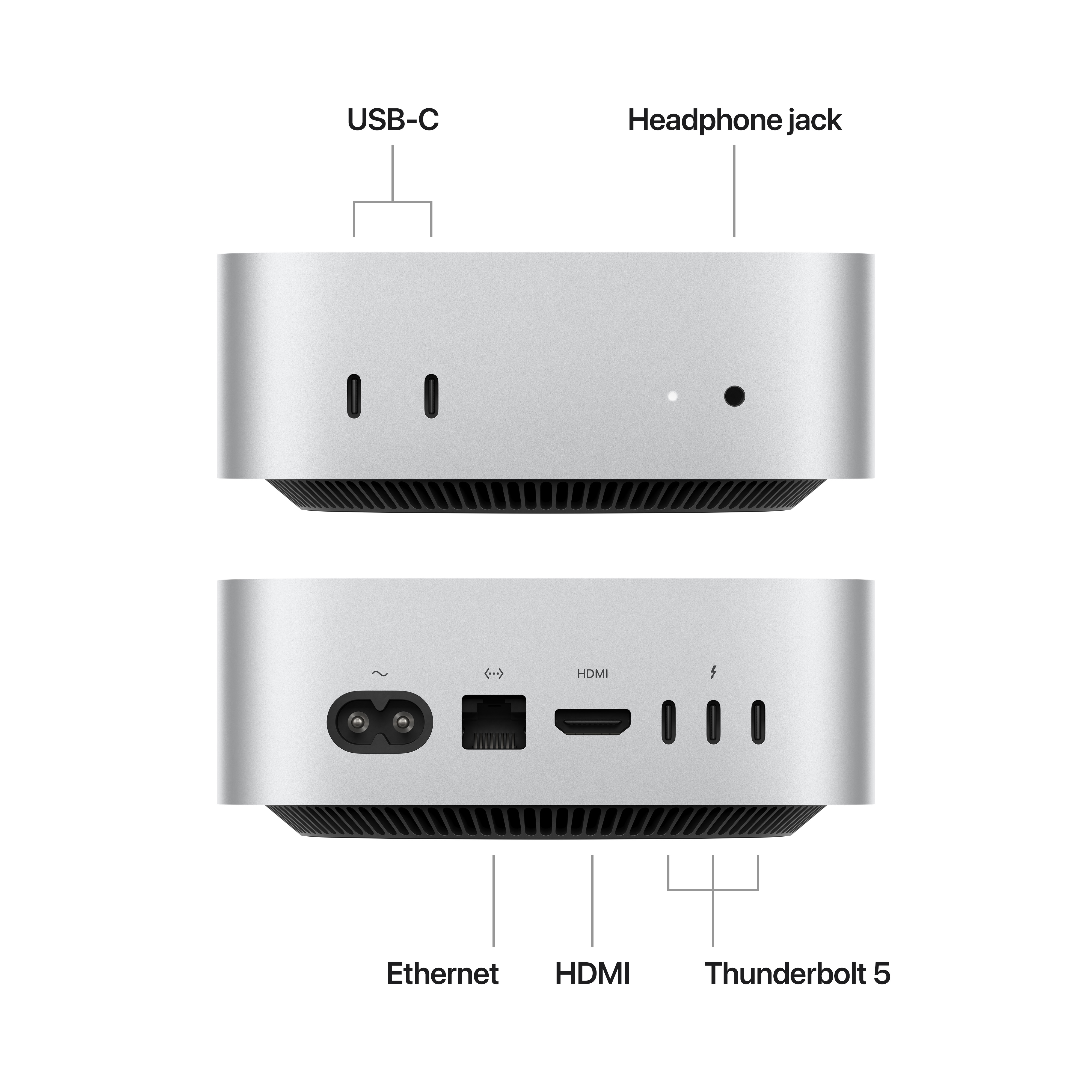 Apple Mac Mini, M4 Pro 12‑core, 24GB, 512GB SSD, 16‑core GPU, Silver