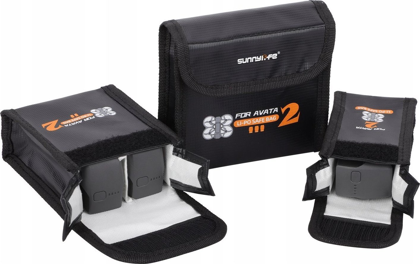 Çantë mbrojtëse SunnyLife AT2-DC781-1, për 1 bateri DJI Avata 2, materiale zjarrduruese