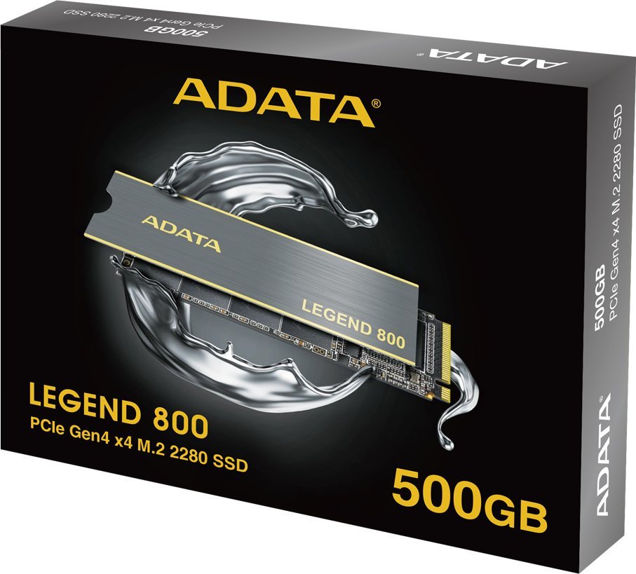 Disk SSD ADATA Legend 800, 500GB, M.2 2280 PCI-E x4 Gen4 NVMe