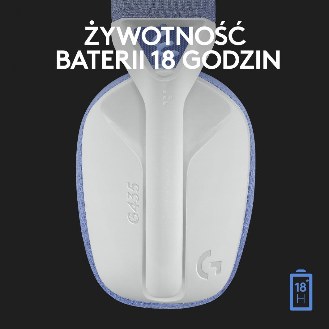 Kufje Logitech G435, të bardha