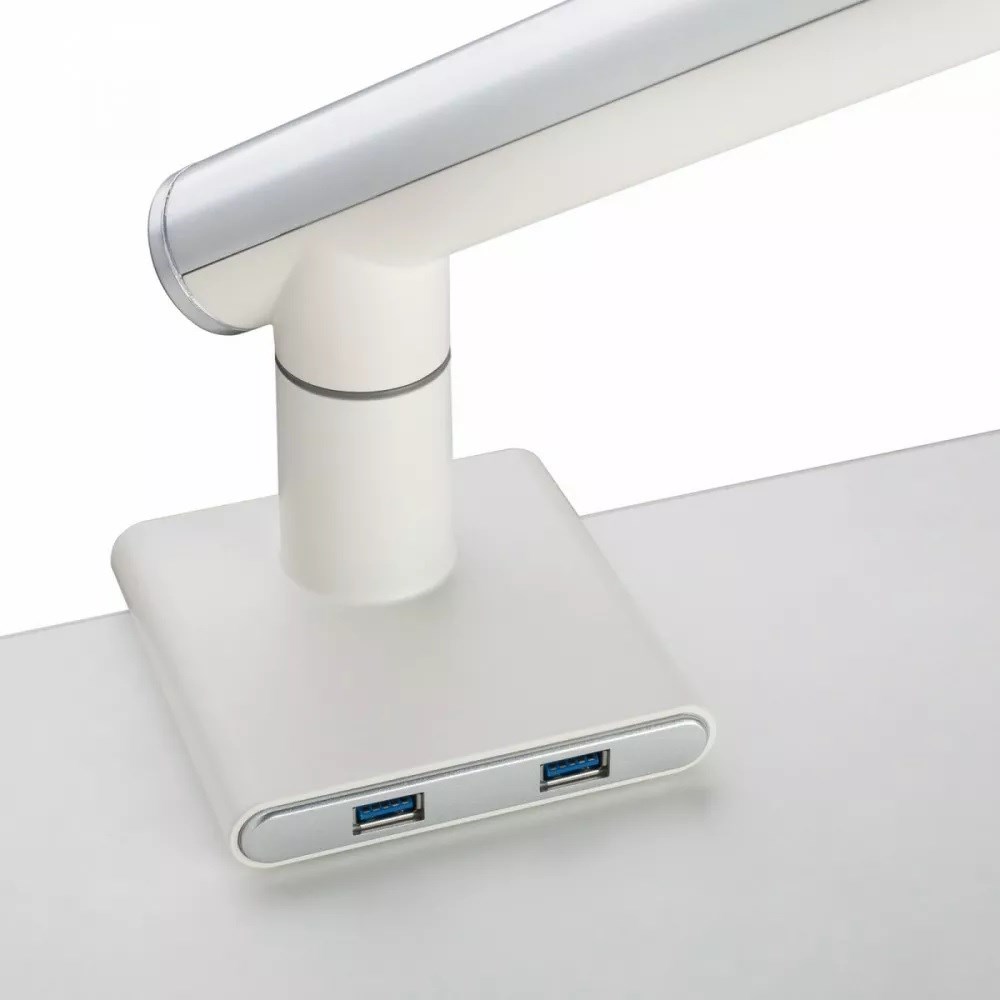 Mbajtëse monitori ART L-19GD, 17-32", 9kg, VESA 100x100, Gaz, e bardhë